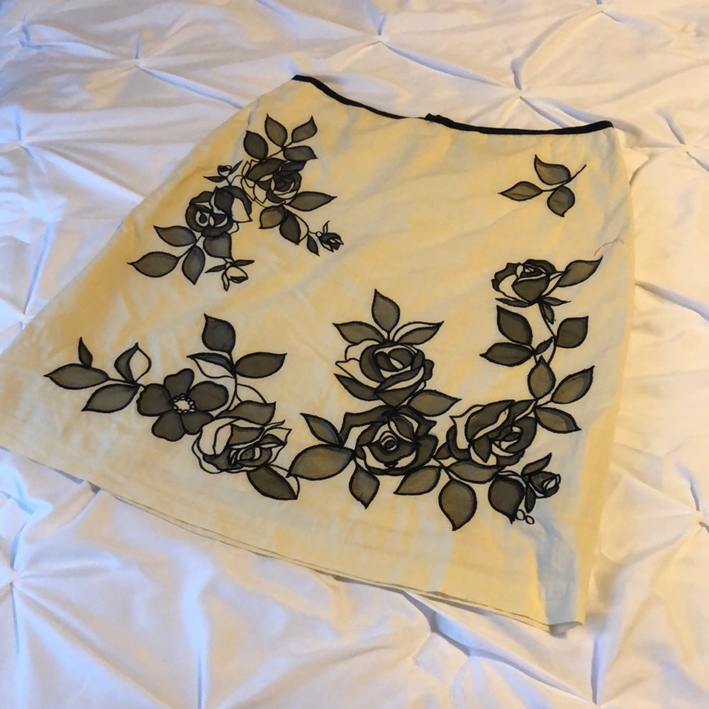 Lacey Roses skirt
